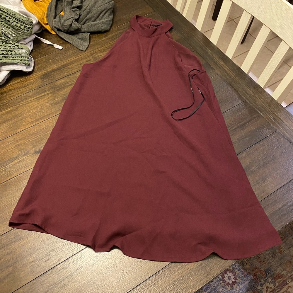 High Neck Forever 21 Dress